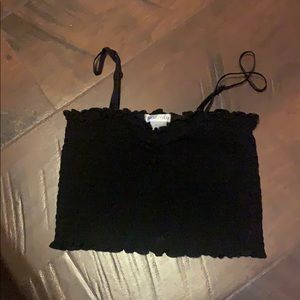 Black tube top